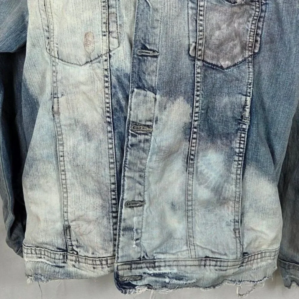 Jordan Craig Legacy Edition Denim Jacket & Aaron Jeans Rip & Repair Streetwear X - Picture 8 of 14